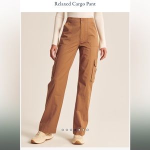 Abercrombie and fitch relaxed cargo pant
